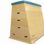 Trapéz alakú tornaláda 5 modullal