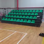 Kézi teleszkópos tribün